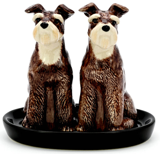 SALT AND PEPPER SHAKER Schnauzer