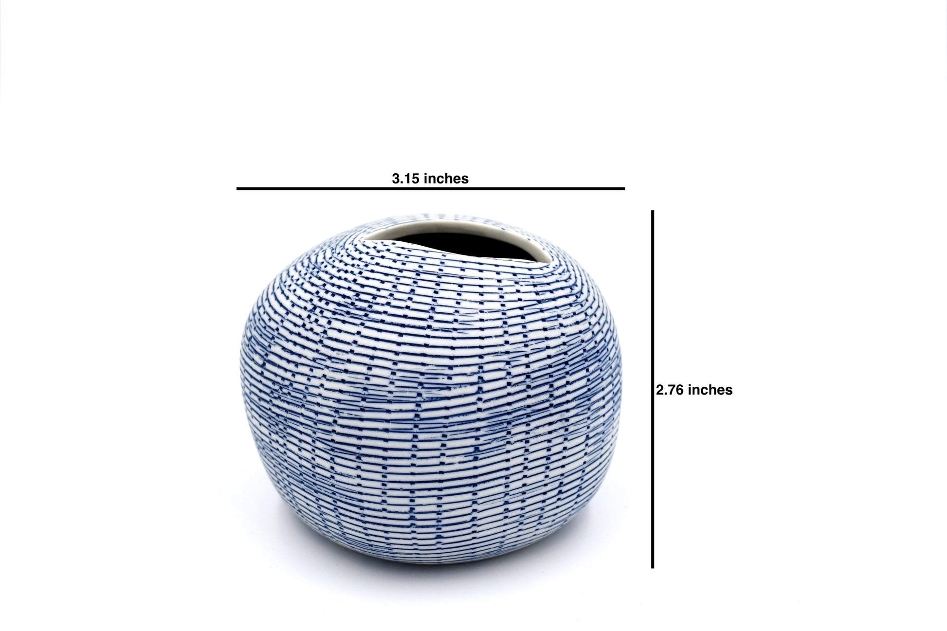 Basket Pebble Bud Vase - r. h. ballard shop & gallery