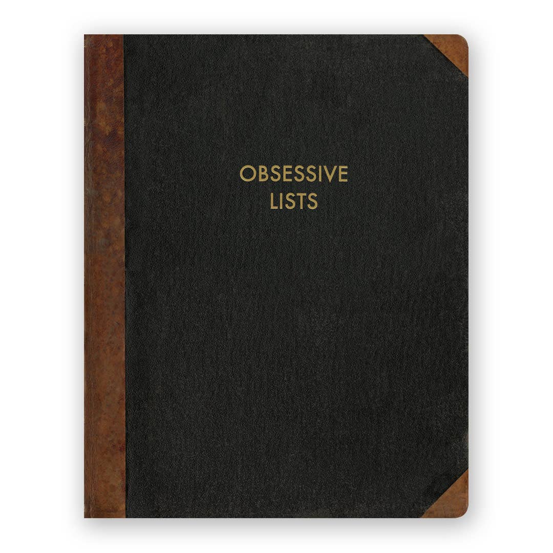Obsessive Lists Journal - Large - r. h. ballard shop & gallery