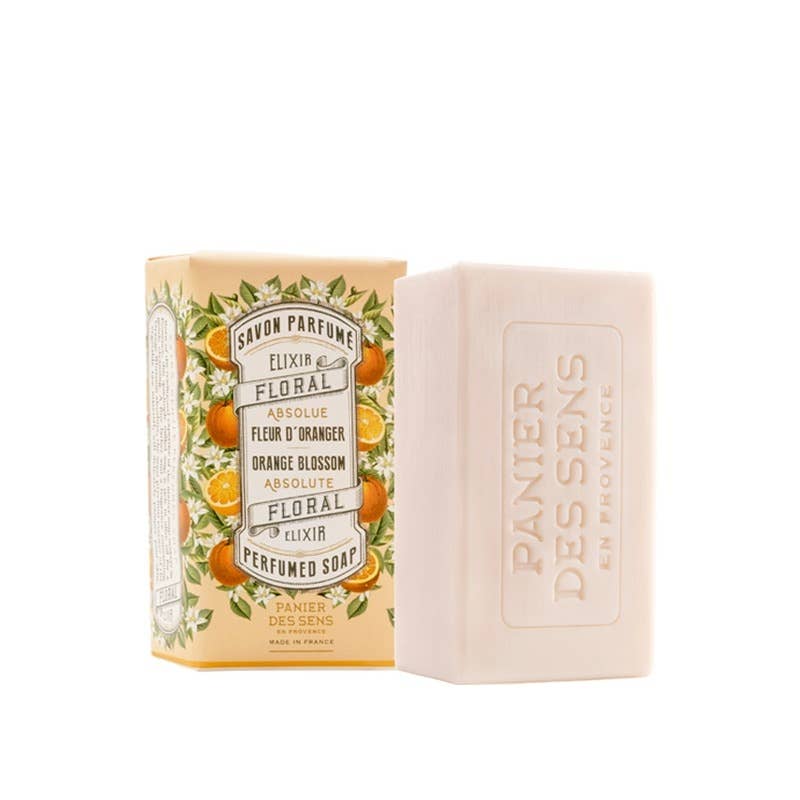 5.3 oz  Orange Blossom Perfumed Soap Bar - r. h. ballard shop & gallery