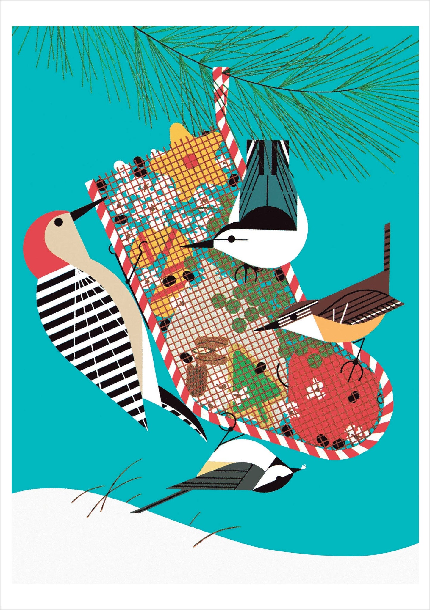 Charley Harper: Birds Holiday Card Assortment