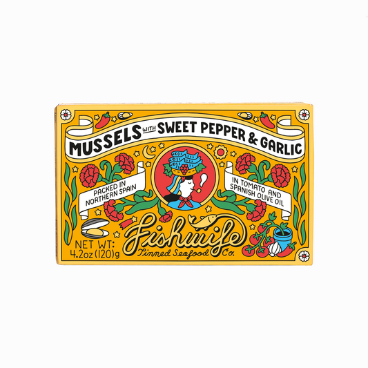 Mussels with Sweet Pepper & Garlic - r. h. ballard shop & gallery