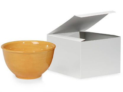 Recycled White Gift Boxes: White / 100 Pack / 6x6x4"