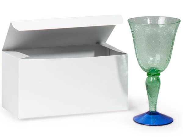 Recycled White Gift Boxes: White / 100 Pack / 4x4x4"