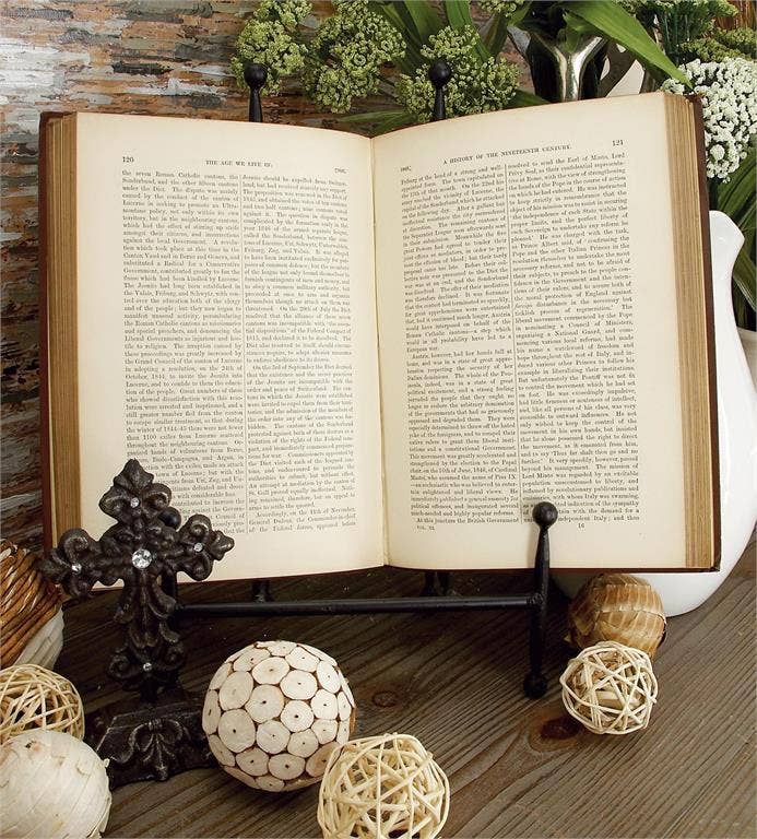 Black Iron (Metal) Tabletop Display Easel - Set of 4