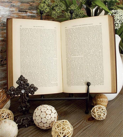 Black Iron (Metal) Tabletop Display Easel - Set of 4