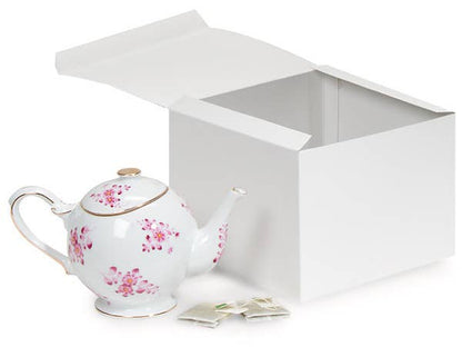 Recycled White Gift Boxes: White / 100 Pack / 4x4x4"