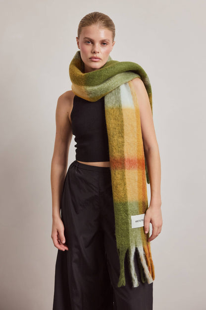 The Stockholm Scarf - 100% Recycled - Mossy Spring