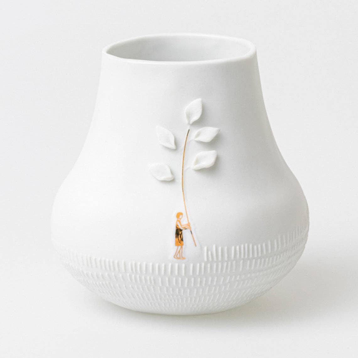 Picture Stories Porcelain Vase - Meadow - r. h. ballard shop & gallery