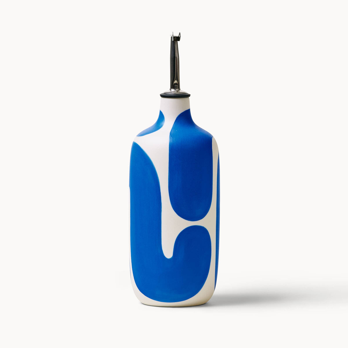 Oil / Vinegar Cruets - Cobalt Color Block: Tall - r. h. ballard shop & gallery
