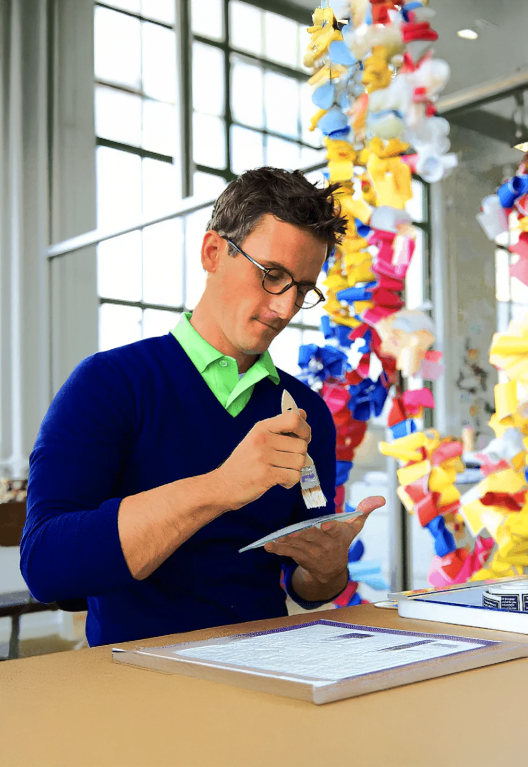 I Love You. I Love You. Decoupage Glass Tray: (2) 3.5"X 5.5" - r. h. ballard shop & gallery