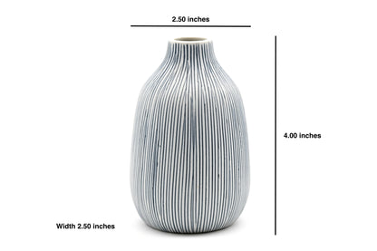 431W27 ADAM MINI L - Handcrafted Porcelain Bud Vase - r. h. ballard shop & gallery