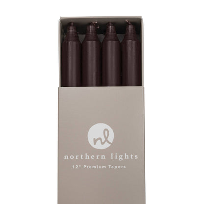 12" Taper Candles - 12pc Box: Sage Green