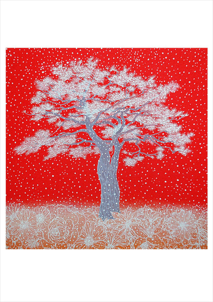 Kyung-Hwa Yu: Snow Flower—Pine Holiday Cards