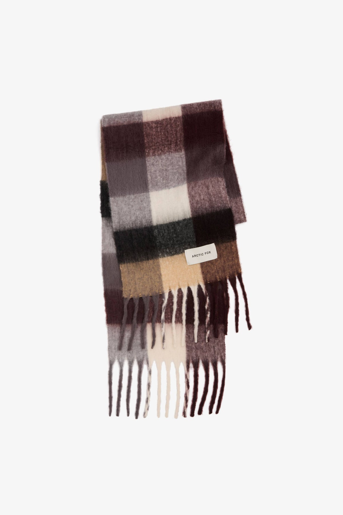 The Reykjavik Scarf - 100% Recycled - Dark Berry