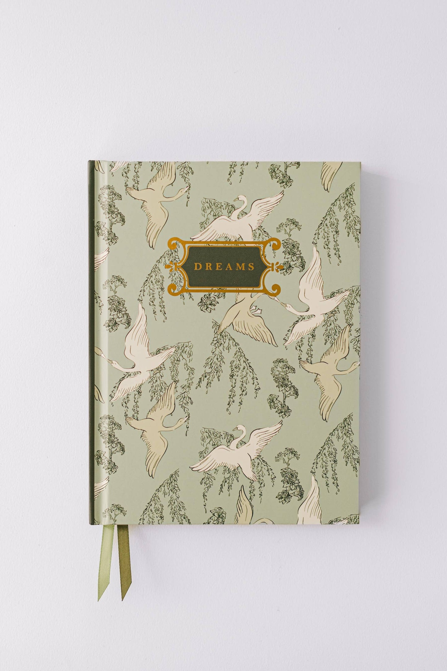 Swan Dance Toile Hardcover Notebook - r. h. ballard shop & gallery