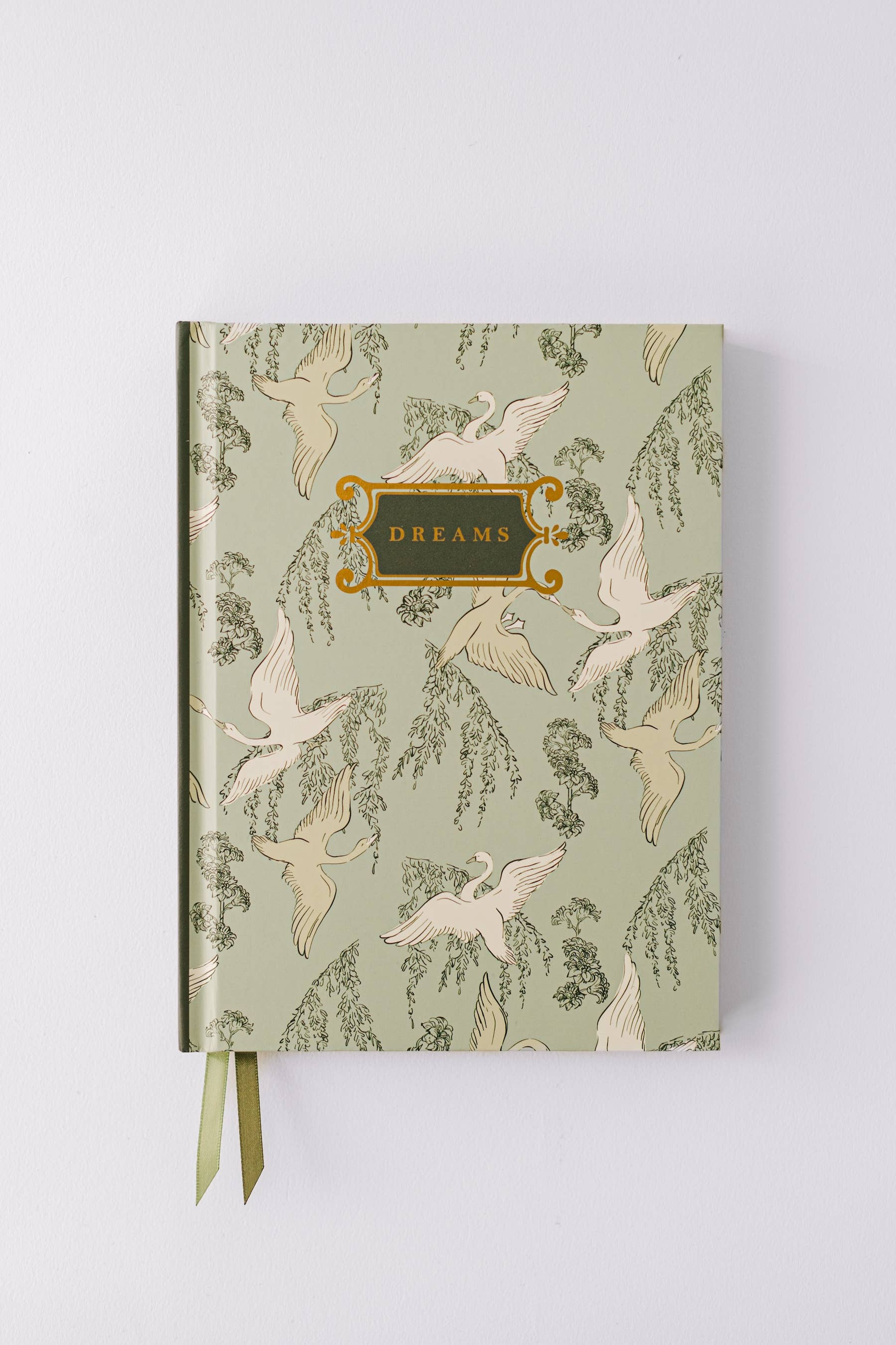 Swan Dance Toile Hardcover Notebook - r. h. ballard shop & gallery