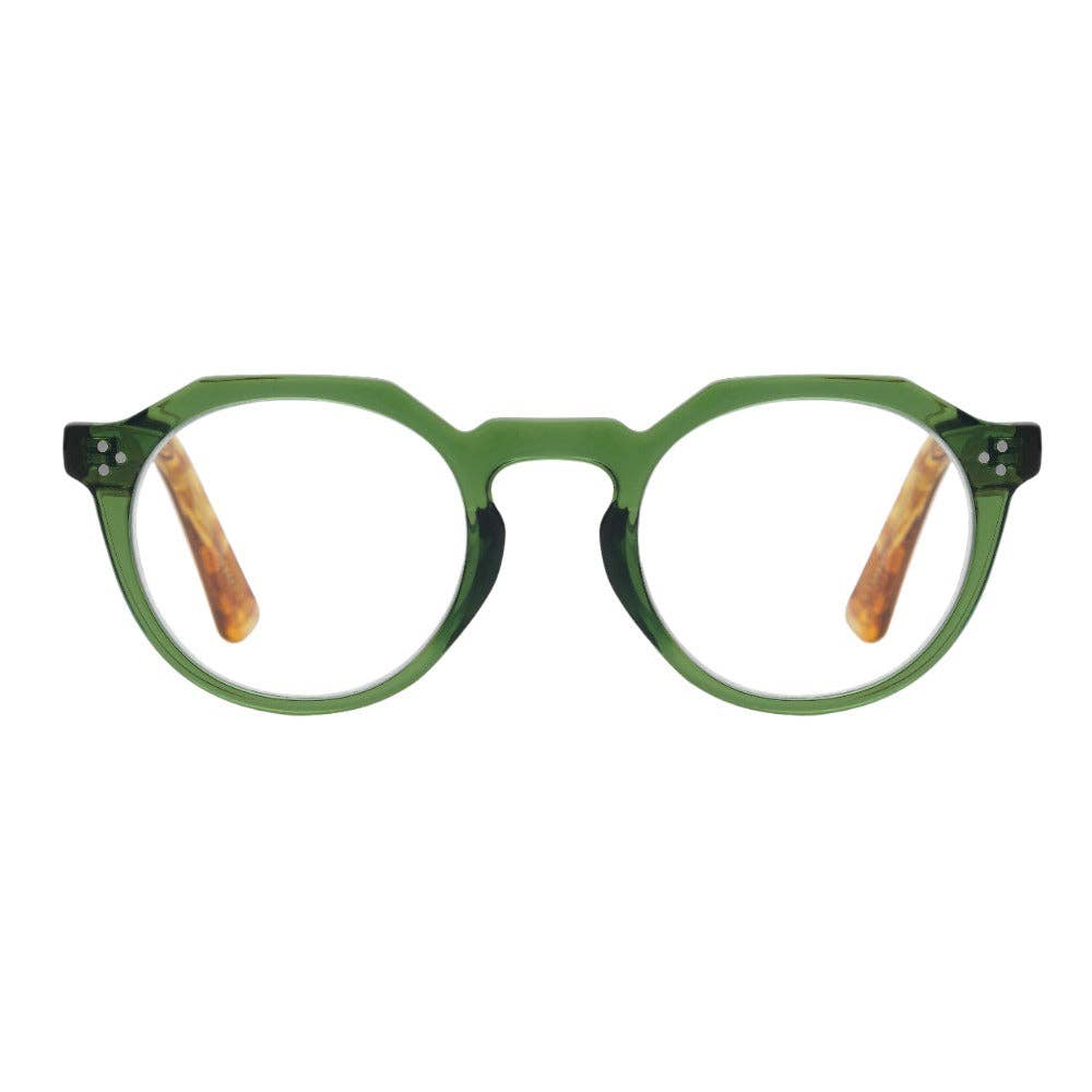 PARKER | Green | Tortoise | Blue Light: 2.00