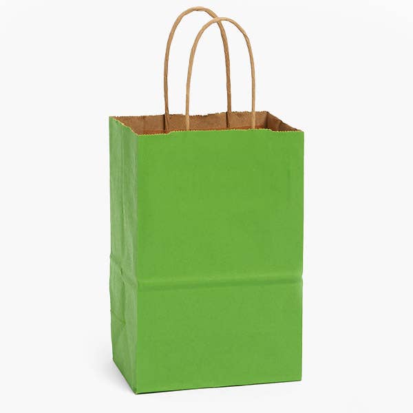 Recycled Kraft Color Paper Retail Shopping Bags: Black / 100 Pack / Queen 16x6x19.25" - r. h. ballard shop & gallery