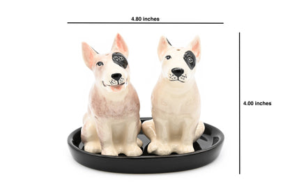 SALT AND PEPPER SHAKER Bull Terrier