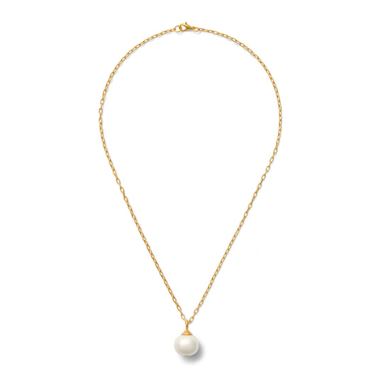 Mama Pebble Pearl Necklace