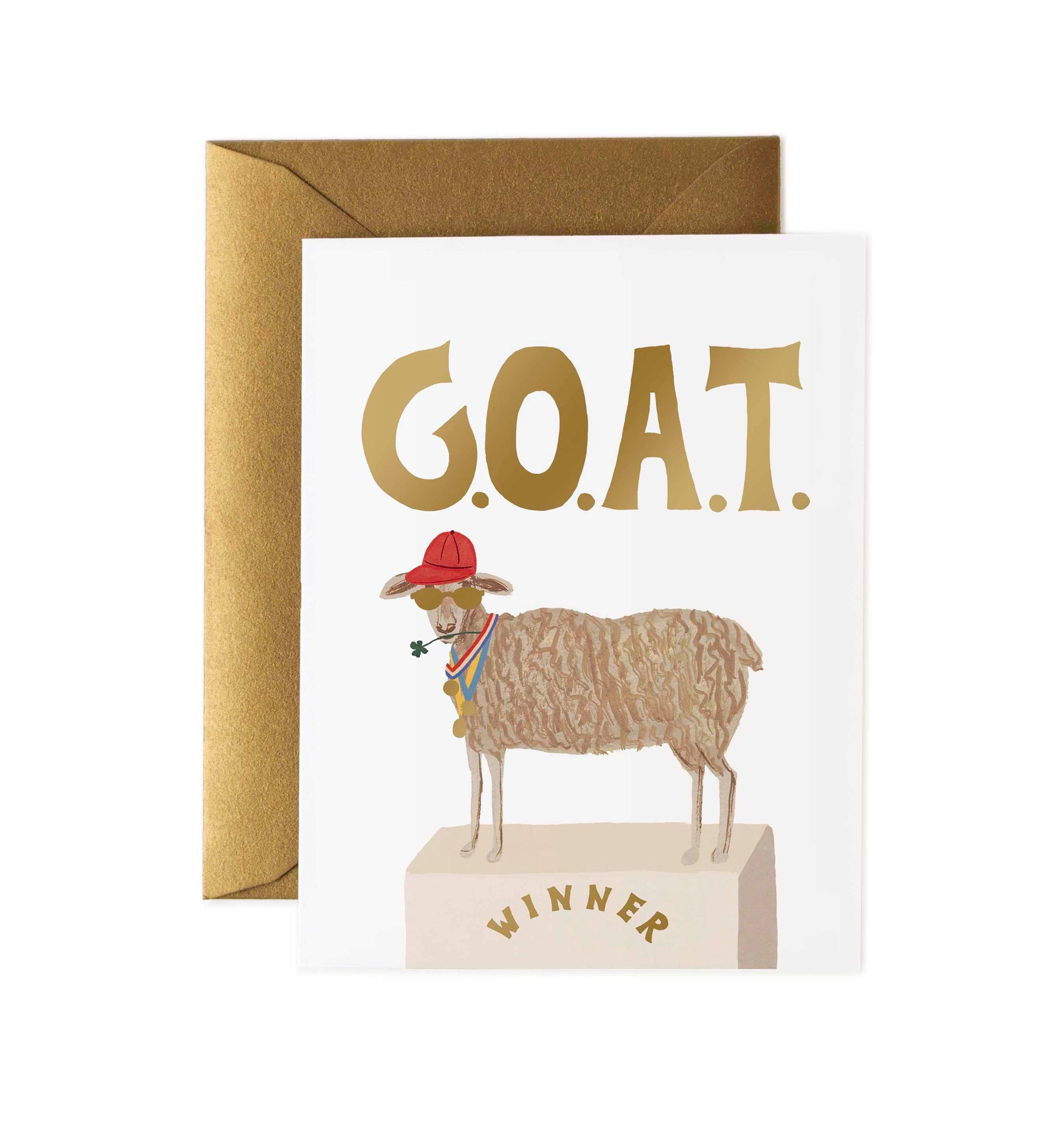 G.O.A.T. Card - r. h. ballard shop & gallery