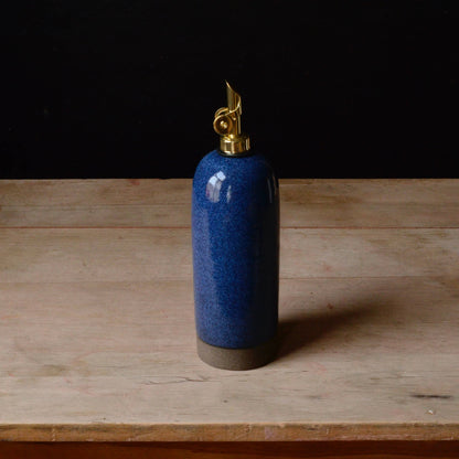Rose Hill Pottery Oil Dispenser Bottle - Denim Blue - 22 Ounces