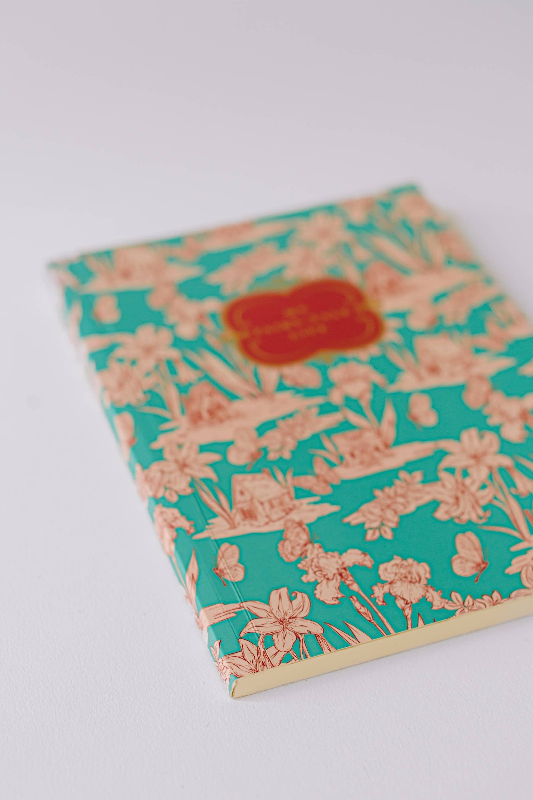 Fairy House Toile Softcover Notebook - Blue - r. h. ballard shop & gallery