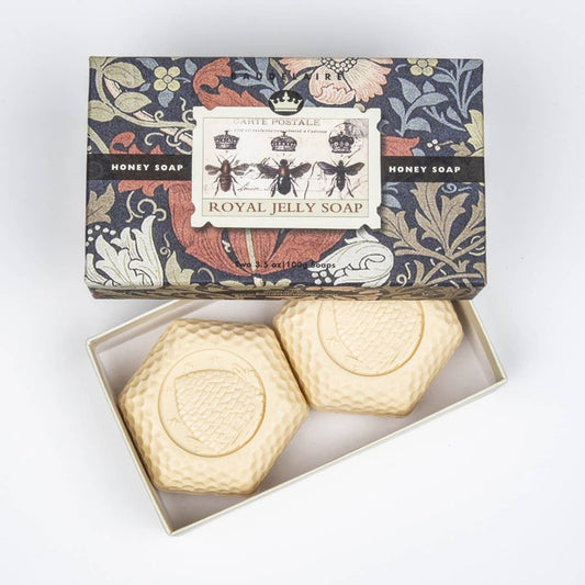 Royal Jelly Honey Soap 3.5oz - 2 Bar Gift Box