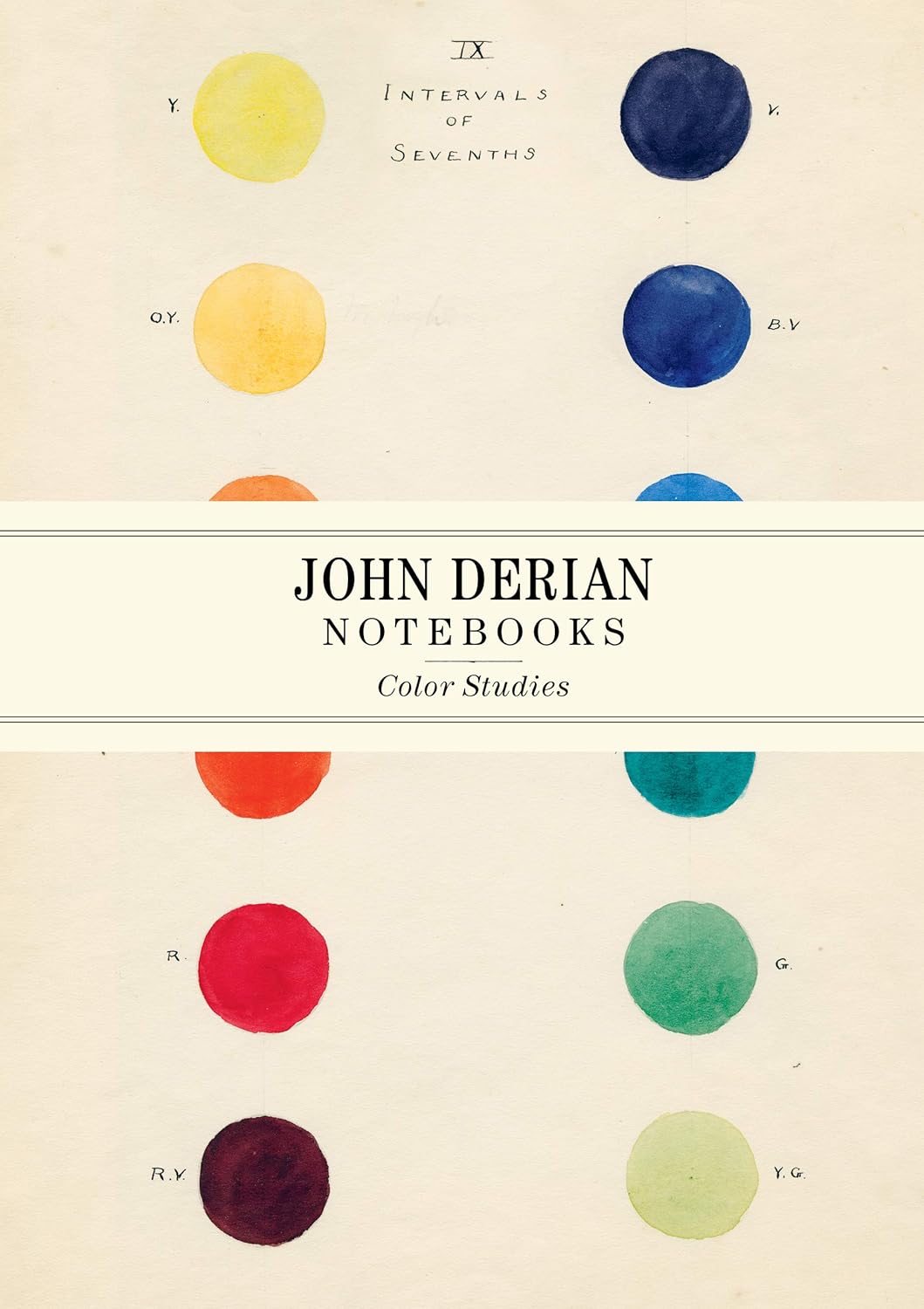John Derian Paper Goods: Color Studies 3 Notebooks
