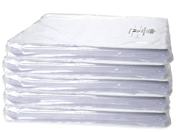 White Premium Bulk Tissue Paper: White Premium / 960 Pack / 20x30" - r. h. ballard shop & gallery
