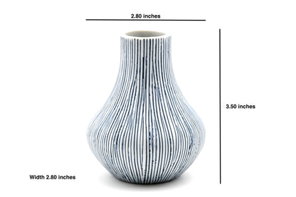 EVA Handcrafted Porcelain Bud Vase - r. h. ballard shop & gallery
