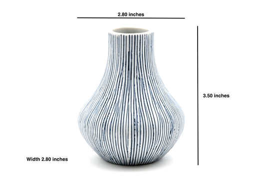 EVA Handcrafted Porcelain Bud Vase - r. h. ballard shop & gallery
