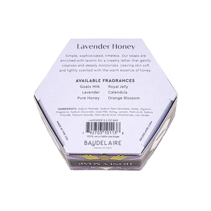 NEW Lavender Honey Soap 3.5oz – Hex Box - r. h. ballard shop & gallery