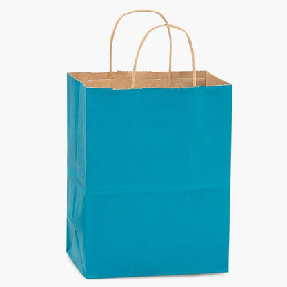 Recycled Kraft Color Paper Retail Shopping Bags: Black / 100 Pack / Queen 16x6x19.25" - r. h. ballard shop & gallery