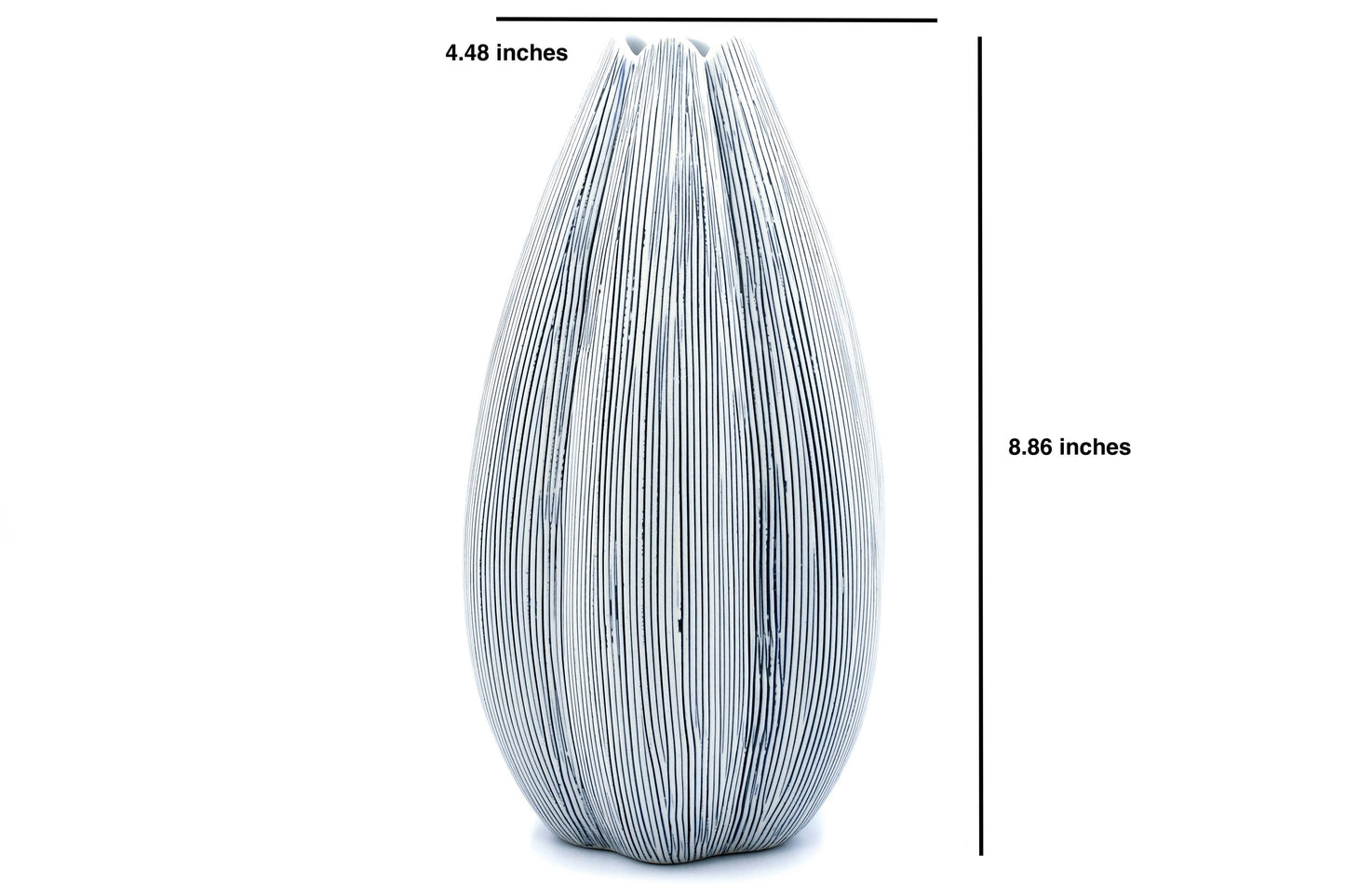 Champa L-Handcrafted Porcelain Vase