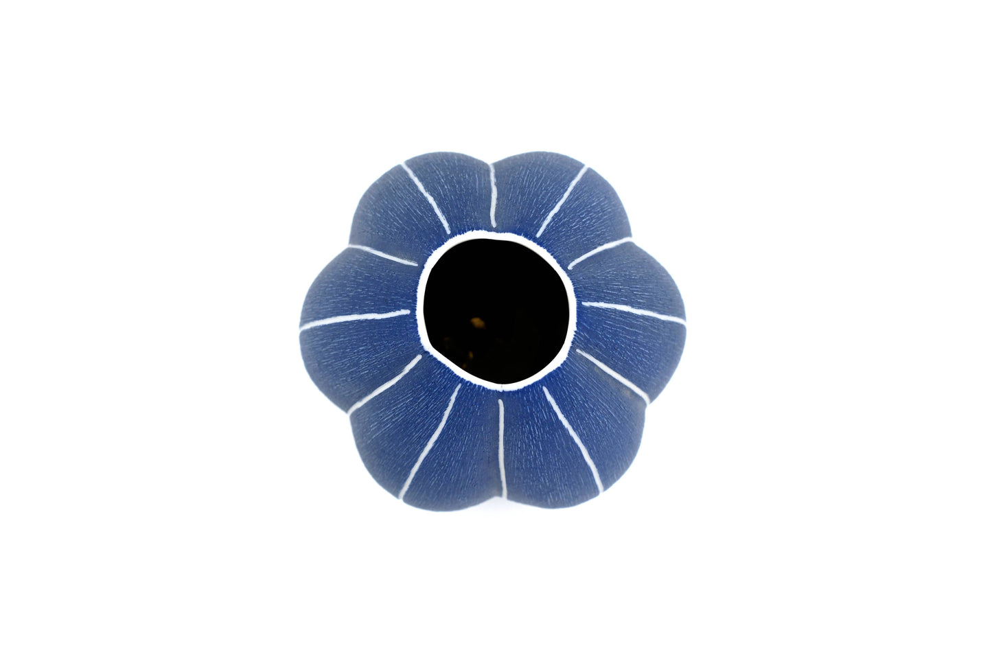 CHAMPA S Blue -Handcrafted Porcelain Vase
