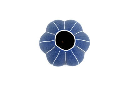 CHAMPA S Blue -Handcrafted Porcelain Vase