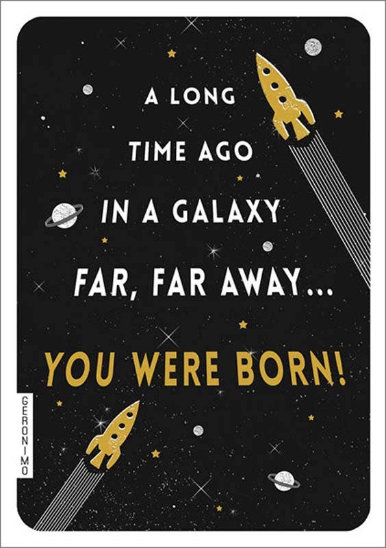 Long Time Ago Birthday Card - r. h. ballard shop & gallery