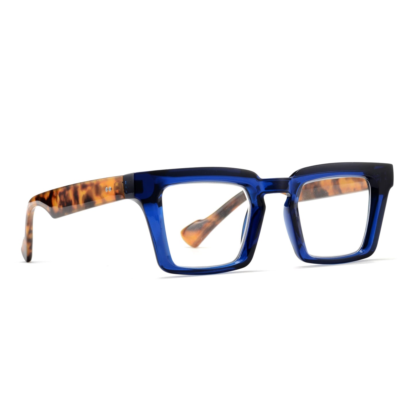 BLAKE | Navy Blue | Tortoise |  Blue Light: 2.50