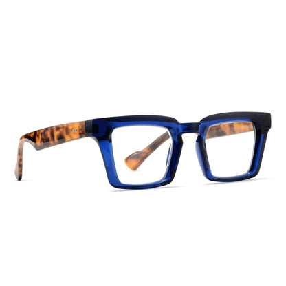 BLAKE | Navy Blue | Tortoise |  Blue Light: 2.50