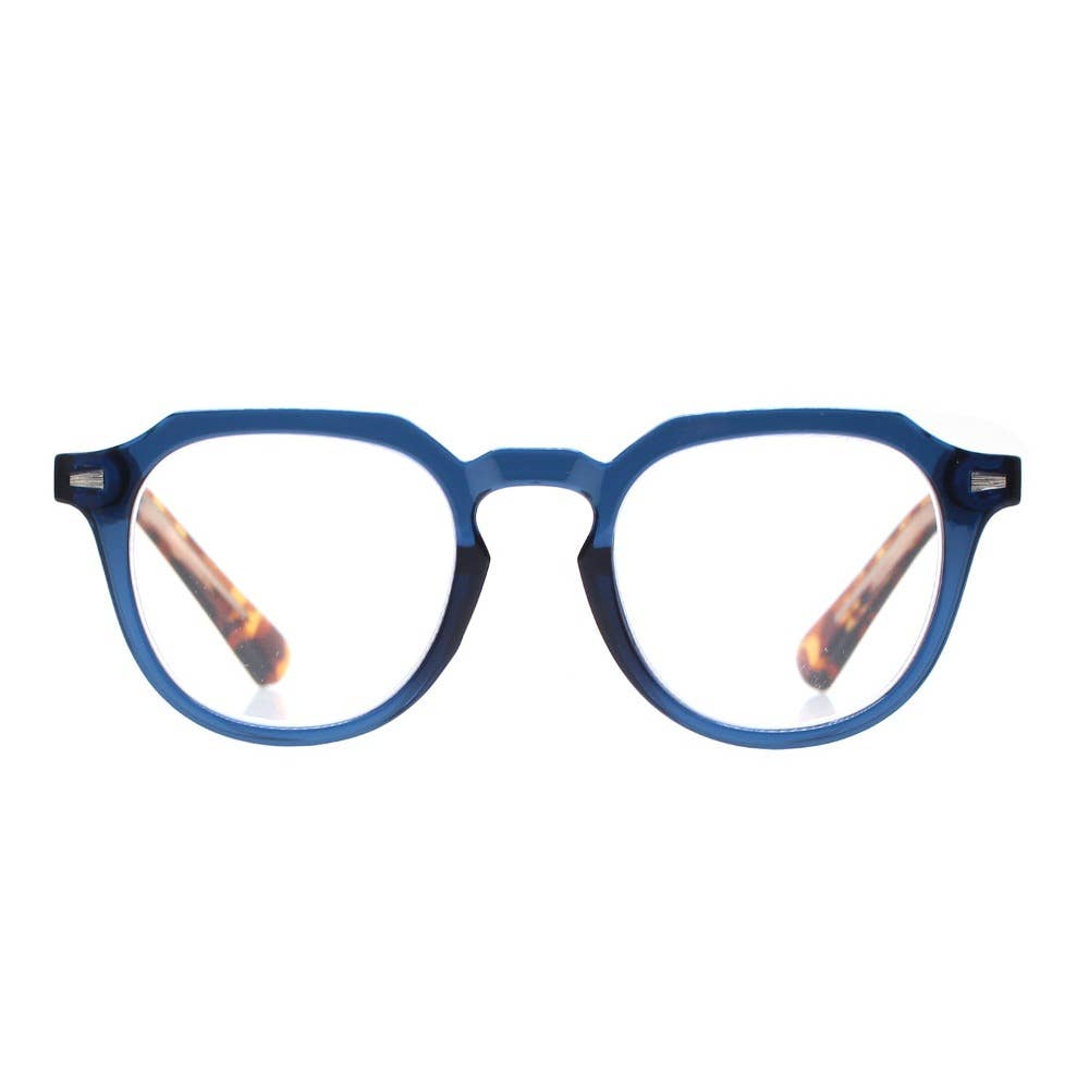 BENN | Matte Navy Blue | Matte Tortoise | Blue Light: 1.50