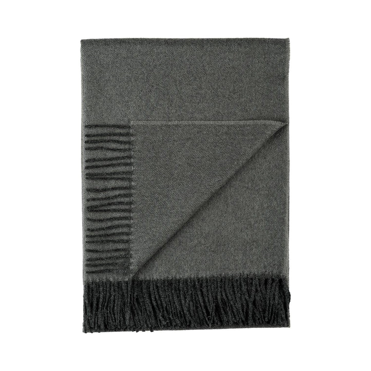 100% Baby Alpaca Wrap/Throw- Carbon - r. h. ballard shop & gallery