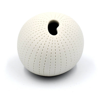 159WH13 PEBBLE MINI S-Handcrafted Porcelain Bud Vase