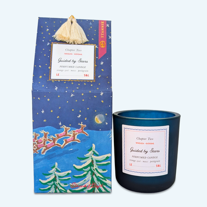 Holiday Storybook Candle - Guided by Stars - r. h. ballard shop & gallery