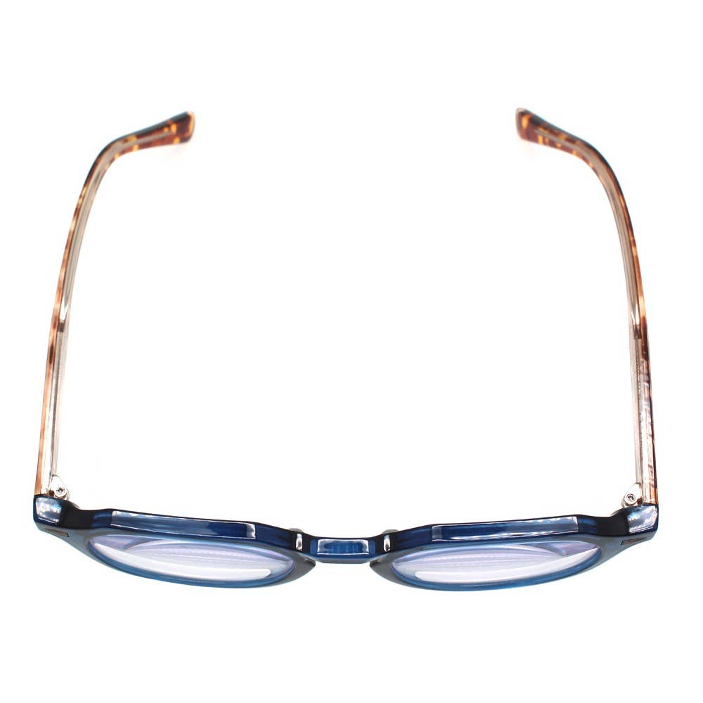 BENN | Matte Navy Blue | Matte Tortoise | Blue Light: 1.50
