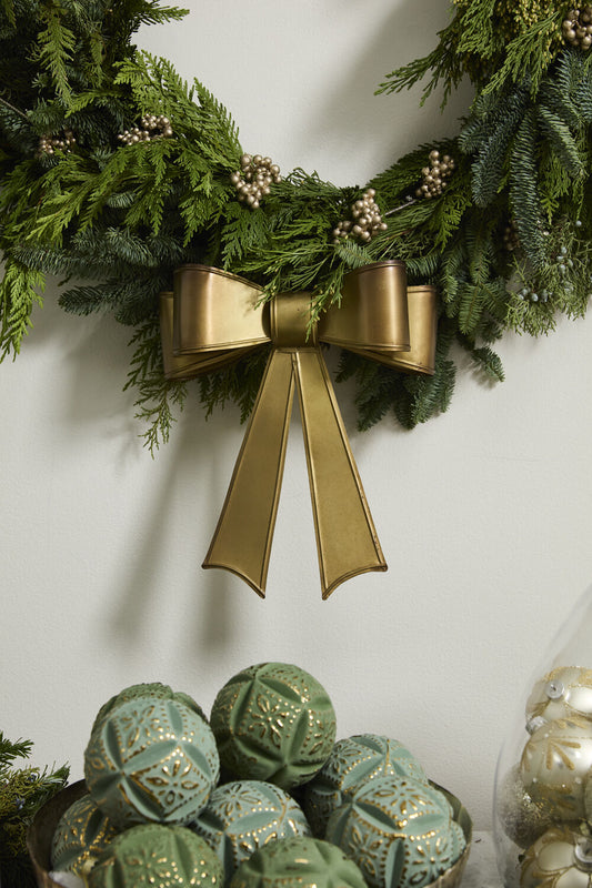 Brass Bow Decor