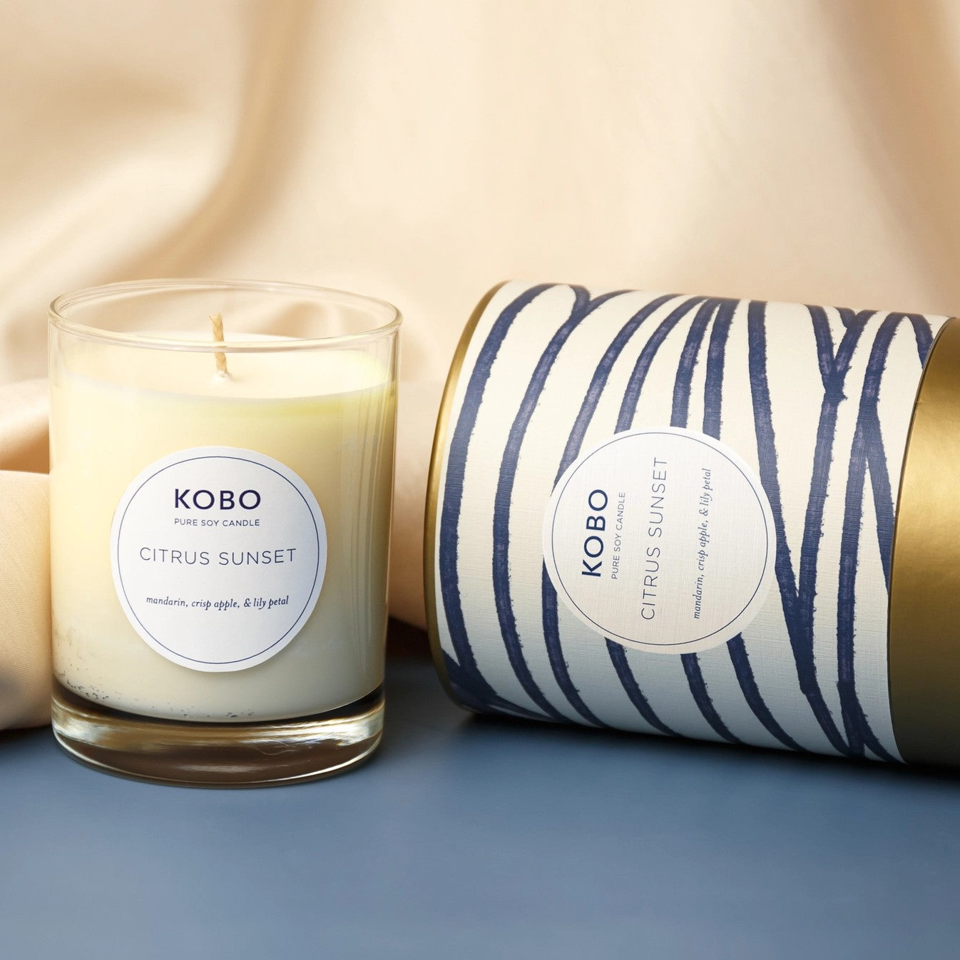 Citrus Sunset Candle - 11oz. - r. h. ballard shop & gallery