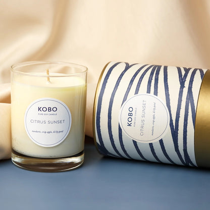 Citrus Sunset Candle - 11oz. - r. h. ballard shop & gallery