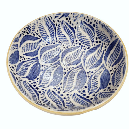 Terrafirma Ceramics - Cobalt Tahiti 8” Serving Bowl